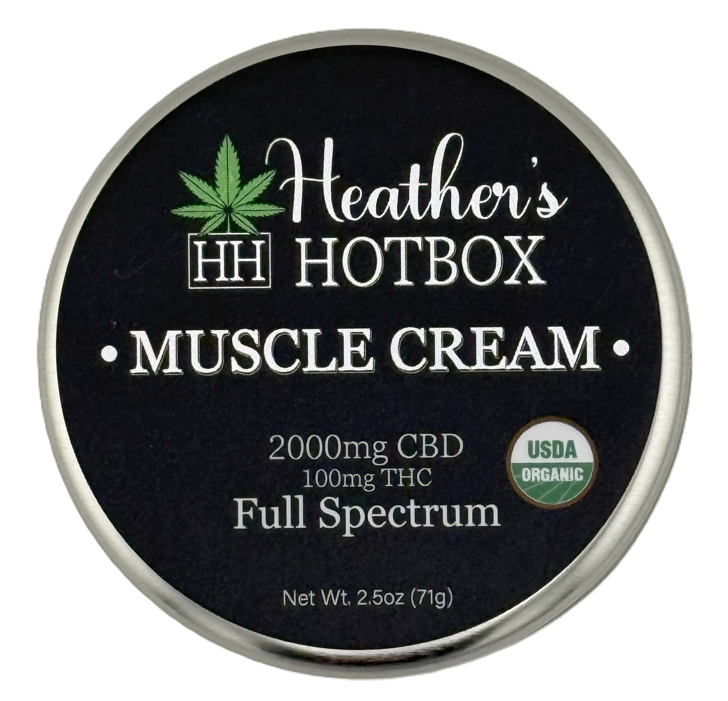 Organic CBD Muscle Cream