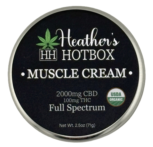 Organic CBD Muscle Cream